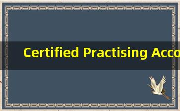 Certified Practising Accountant